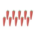 thumbnail image 2 of 10 unids encantador simulación zanahoria modelos Mini zanahorias modelos Mini Carrot Bujes, 2 of 5