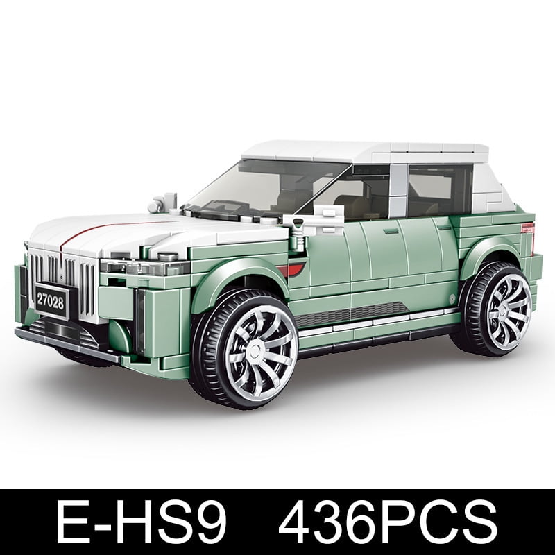 SNOWEAGLE Car Kits Building Toys with Display Case,Collectible Car Toys Building Blocks Kit, Model Car Building Kits for Adults Kids 8+(439 PCS)