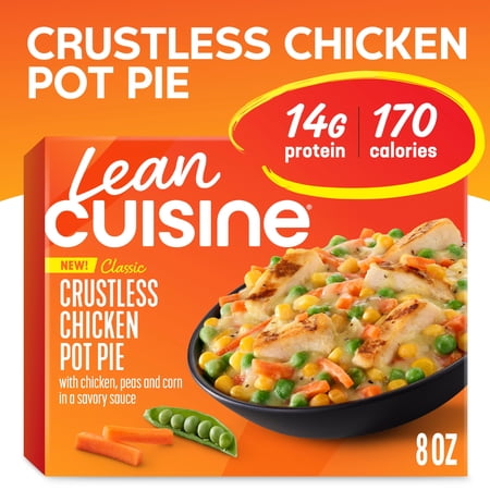 Lean Cuisine Crustless Chicken Pot Pie, Frozen Lunch or Dinner, Frozen Meals 8 oz