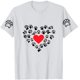 thumbnail image 4 of Tops Y Blusas de las Mujeres Estampadas Cuello Redondo Manga Corta, Poliéster Casual Top para Diario, Fiesta Y Todas las Estaciones, 4 of 9