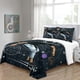 thumbnail image 4 of Colecciones de cama Patrón de monopatín Patrón de artículos de casa Fibra de poliéster Conjunto de colchas multicoloras para jóvenes adultos edredón m 3 piezas Inevent HA012079-05, 4 of 7