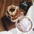 thumbnail image 3 of Bewildely Bolsa de filtro desechable para café, té y hierbas, colador de café colgante portátil, papel infusor, herramienta de preparación Juegos de servir café y té, 3 of 6