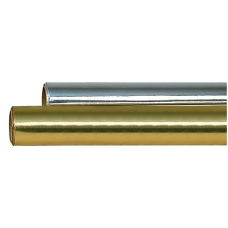 Hygloss Colored Metallic Foil Roll 26 Inch x 25 Feet Gold
