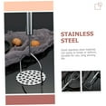 thumbnail image 5 of Stainless Steel Potato Masher,Kitchen Hand Press for Smooth Puree Vegetables and Potatoes,Grade Potato Ricer Tool for Home Cooking, Kitchen Gadget, Masher Tool,A1,1PC, 5 of 9