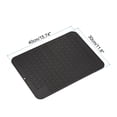 thumbnail image 5 of Unique Bargains Silicone Dish Drying Mat, Heat-resistant Silicone Mat for Kitchen Counter-Black 15.74x11.81in, 5 of 5