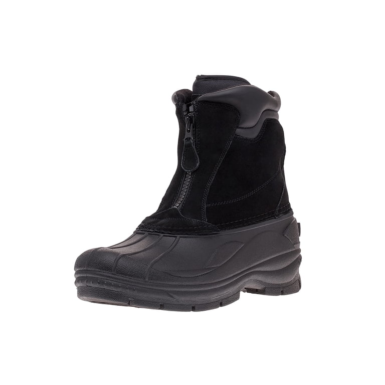 Khombu Mens Paul Cold Weather Boots Black 12 Medium 