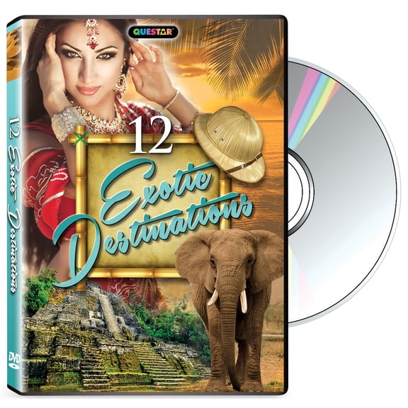 Collections Etc Questar 12 of the World's Most Exotic Destinations DVD