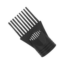 ELAYARD Black Plastic Hair Dryer Nozzle Attachment for Focused Airflow and Heat Resistance