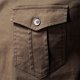 thumbnail image 5 of pstuiky Camisas para hombre de manga larga, Blusa informal de manga larga con botones y parches lisos para hombre top de hombre xl, 5 of 9