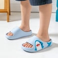 thumbnail image 5 of uobin Slippers for Toddler Boys Girls Sandals Cute Cartoon Bear Print Summer House Slides Indoor Outdoor Comfortable Shower Slippers, 5 of 9