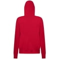 thumbnail image 3 of Women's Levelwear Red Cleveland Guardians Adorn Retro 3D Pullover Hoodie, 3 of 3
