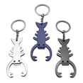 thumbnail image 3 of Mobutofu 3Pcs Wedding Favour Bottle Opener Metal Keychain for Special Occasions, 3 of 8