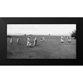 thumbnail image 2 of A.G. Spalding Baseball Collection 14x9 Black Modern Framed Museum Art Print Titled - Eight Boys With A Ball And Four Bats, Playing Four Old Cat, 2 of 5