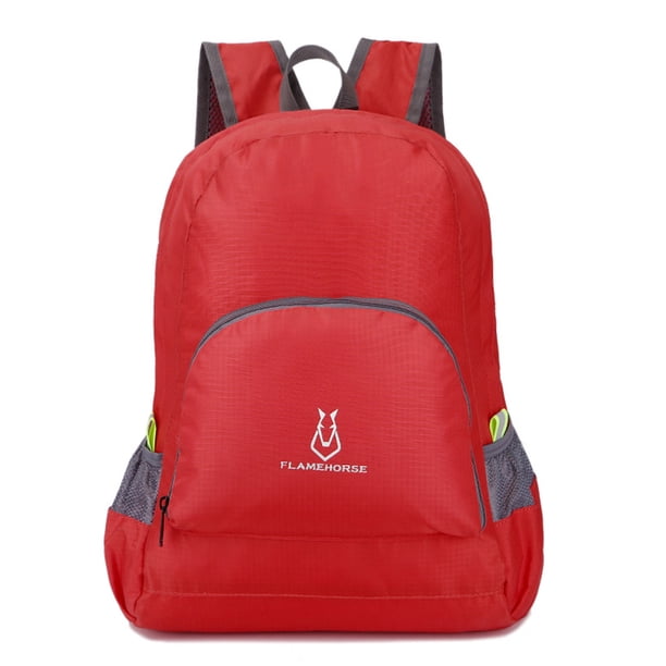 TFixol Mochila de senderismo ligera y plegable Mochila de camping de viaje resistente al agua al aire libre