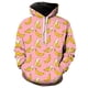thumbnail image 3 of Sudadera con capucha con gráfico de frutas para hombres y mujeres, sudadera con estampado 3D de comida deliciosa, sudaderas casuales de manga larga, tops de gran tamaño, jerséis, 3 of 5