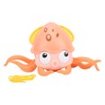 thumbnail image 3 of Juguete De Pulpo, Regalo De Cumpleaños De Juguete De Bañera De Bebé Libre De Tóxicos Para Exteriores Durante 18 Meses Arriba OTVIAP Naranja, 3 of 8