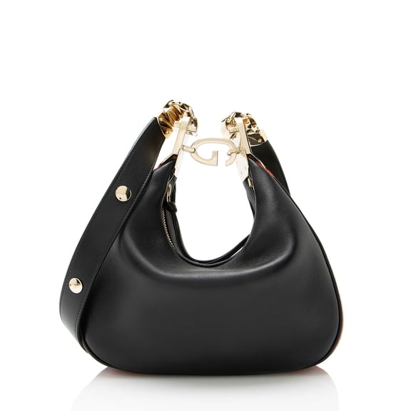 Pre-Owned Gucci Leather Web Attache Small Shoulder Bag