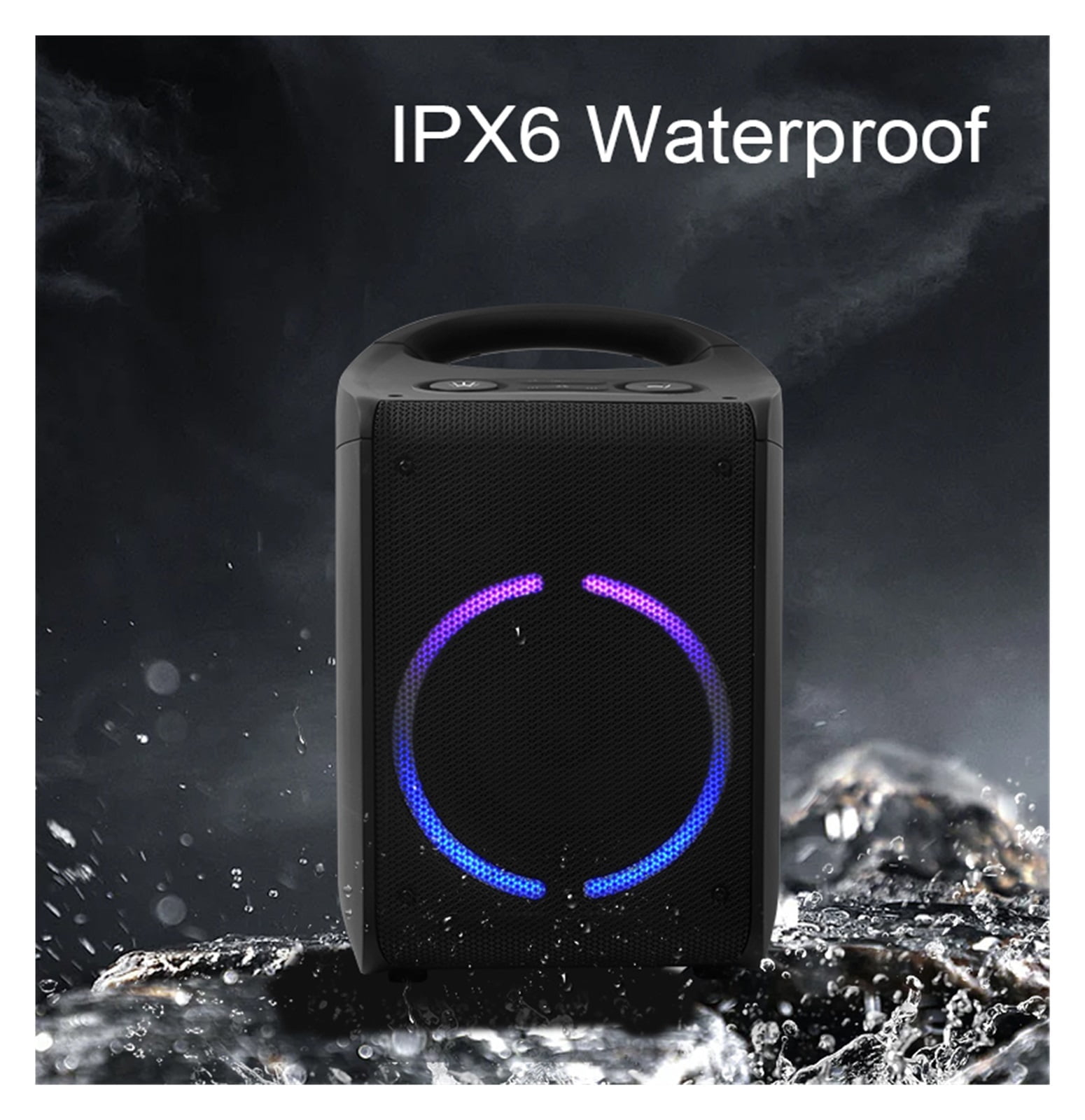 Portable Bluetooth Wireless Speaker Speakers For Outdoor Use  (图3)