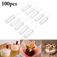 thumbnail image 1 of Transfer Pipette Multipurpose Plastic Pipette Eye Dropper for Cupcakes Chocolate, 1 of 10