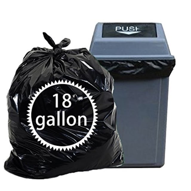 Nicesh 150 Counts 8 Gallon Medium Trash Can Liners BCW 