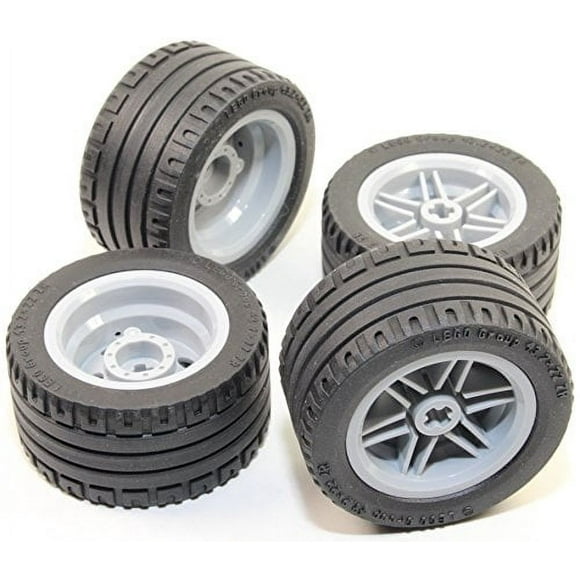 Juego de ruedas y neumáticos Technic Lego de 8 piezas para Mindstorms NXT EV3