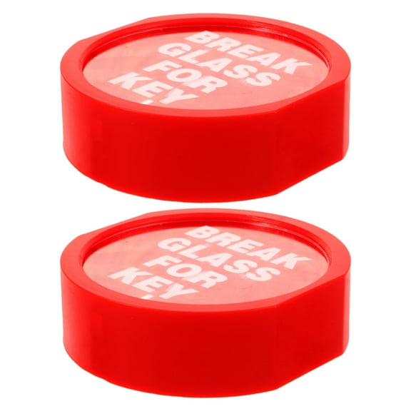 unbranded 2pcs Wall Mounted Emergency Key Lock Box Fireproof Lockbox For Door Keys Secure Combination Lock Ideal For Office School Hotel Quick