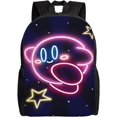 thumbnail image 1 of Kirby Backpack Kirby Kawaii 3d Printed Backpack Fan Merchandise Gift Laptop Bag Hiking Work Lightweight Backpack, 1 of 4