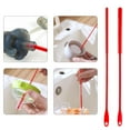 thumbnail image 4 of Extra Long Straw Cleaning Brush with Silicone Bristles - Flexible, Easy to Clean, Ideal for Water Bottles and Kids Cups, 4 of 8