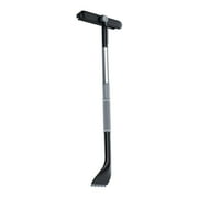 VBXOAE 3-in-1 Snow Brush and Ice Scraper for Car Windshield,Extendable Snow Removal Tool with 360° Pivoting,Long Handle for Car,SUV,and Trucks,Black