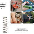 thumbnail image 3 of KAKOWELY 10pcs Stainless Steel Spring Pruners Replacement Spring Durable Precision Pruner Springs,1.38"X0.35"X0.35", 3 of 5
