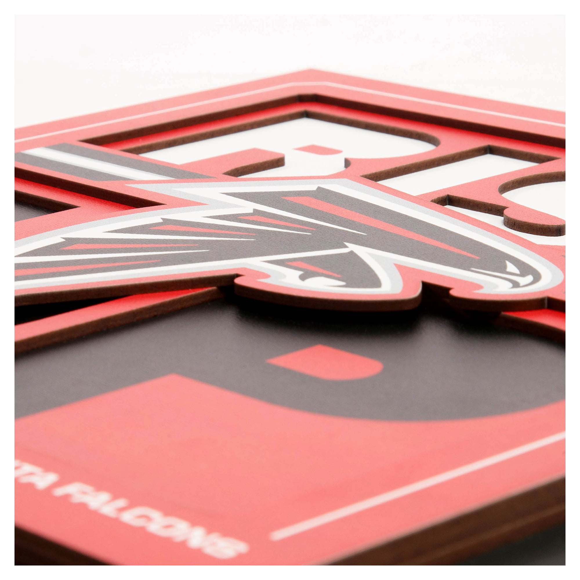 IDNA Atlanta Falcons 12" x 12" Slogan Series 3D Wall Art