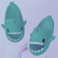 thumbnail image 1 of Shark Slippers Non-slip Shower Bathroom Slippers Soft Summer Slide Sandals For Girls And Boys New, 1 of 3