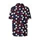thumbnail image 5 of TaTaai Women's Lightweight Print Shirt Short Sleeve Collar Button Front Loose Fit Breathable Summer Chic Blouse Top Daily Office Wear Gift, 5 of 6