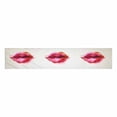 thumbnail image 2 of MKHERT Watercolor Beautiful Woman Lips with Abstract Blots Table Runner for Office Kitchen Dining Wedding Party Banquet 16x72 Inch, 2 of 2