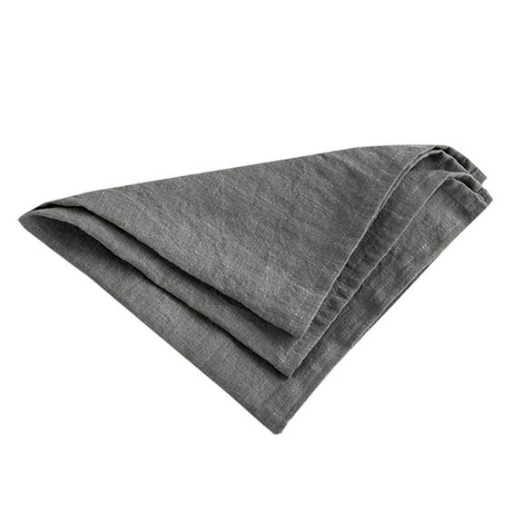 AOOOWER Handmade Cloth Napkins Versatile Square Napkins Dining Cloth Linen Material