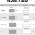 thumbnail image 2 of TOPCHANCES Sofa Slipcovers, Couch Throws Blanket for 2 3 Seats Sofa, Sectional Couch Covers for L Shaped Couch (71"x 118", Gray), 2 of 11