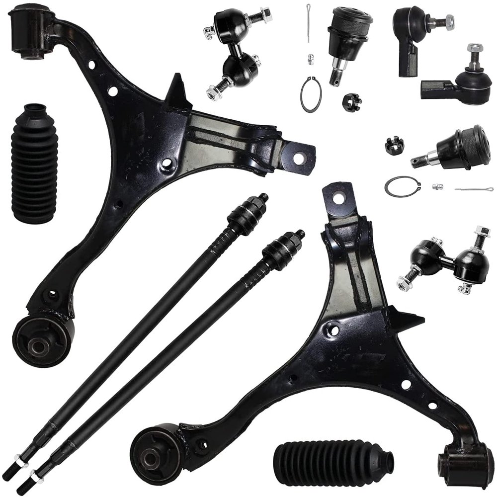 Detroit Axle Front Lower Control Arms Ball Joints Tie Rods Sway Bars