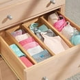 thumbnail image 2 of Adjustable Bamboo Drawer Dividers Expandable Organizer Household Bedroom Tools, 2 of 8