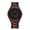 Black/Red, variant on Vintage Mens Wood Watch Black Sandal Solid Wooden Watch For Men Relogio Masculino Christmas