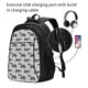 thumbnail image 2 of Balery Gray Tractor Mochila con carga USB para hombre y mujer - Mochila impermeable y antirrobo para portátil con puerto USB para viajes, trabajo, estudios y universidad, 2 of 7