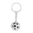 thumbnail image 6 of Milisten Key Chain Pendant Soccer Ball Shape Alloy Metal Rotating Design For Sports Lover 1Pack, 6 of 7