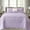 Purple, variant on Evenhug Floral Embroidery Quilt Set,3-Piece Queen Diamond Floral Pattern Bedding Set,Soft Lightweight Bedspread for All Season(Taupe,90"x90")