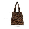 thumbnail image 2 of YSNOOWE 1Ud Tote De Leopardo Para Mujer En Poliéster De Hombro Resistente Para Uso Diario, 2 of 8