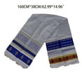 thumbnail image 3 of Yoetaun Messianic Tallit Prayer Shawl by Bethlehem Gifts HolyLand Market Mens Messianic Shawl Tallit The Messiah Tallit Purple, 3 of 8