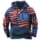 thumbnail image 2 of Sudadera con capucha para hombre, estilo casual, con estampado de la antigua Grecia, para deportes, blusa de poliéster., 2 of 3