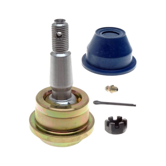 KarParts360 For Dodge Ram 1500/Ram 2500/Ram 3500 1994 95 96 97 98 1999 Ball Joint Assembly | Front | Upper | Press-In | Steel | Non-Adjustable | Greasable | w/Castle Nut