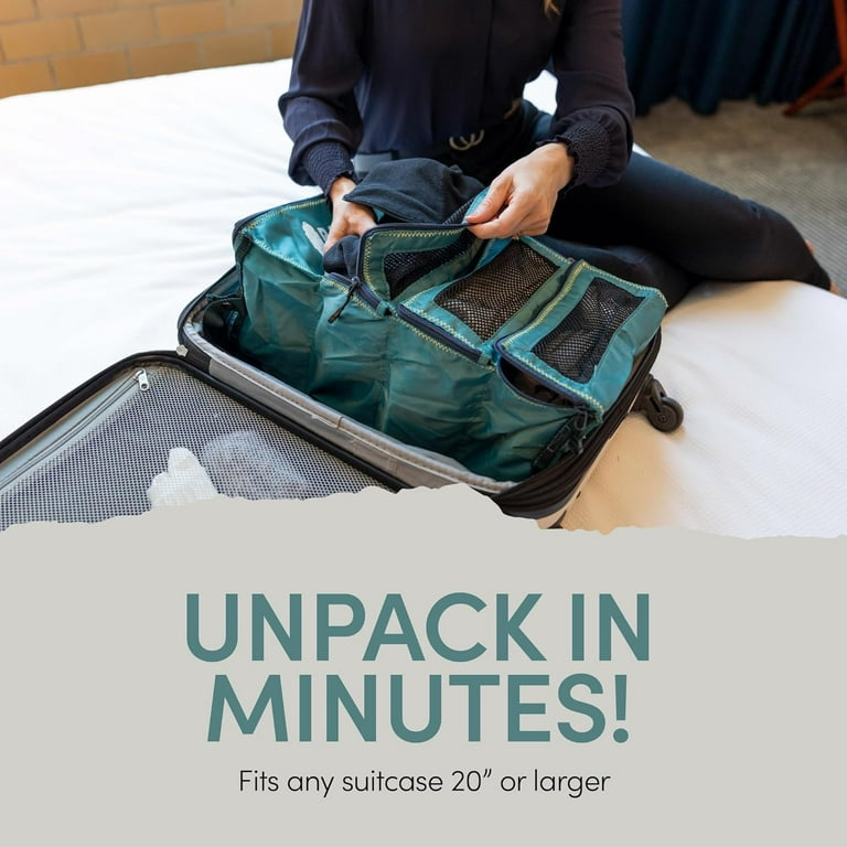 Hanging sale packing cubes