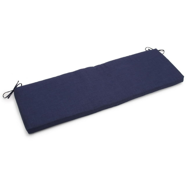 Cojín Blazing Needles para banco, 3 plazas, exterior, azul, 150 x 48 x 9 cm