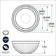 thumbnail image 3 of Juego de Cuencos Nordic Ware Tonos Tierra 3 Piezas, 3 of 5
