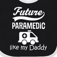 thumbnail image 4 of Inktastic Future Paramedic Like My Daddy Boys or Girls Baby Bib, 4 of 4